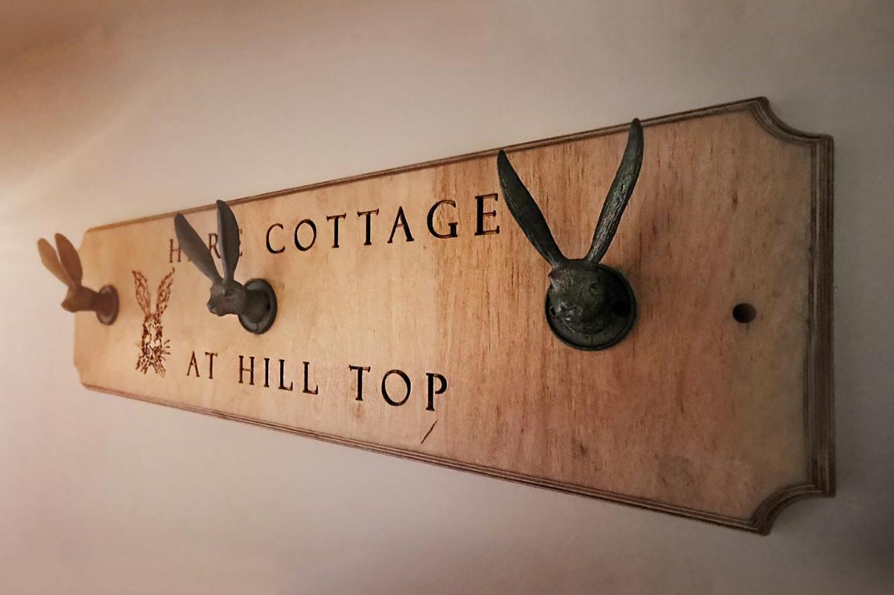 Hare Cottage At Hill Top Greenhow Hill Bagian luar foto